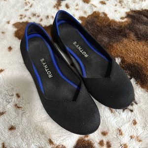 Rothy’s The Flat black size 7
